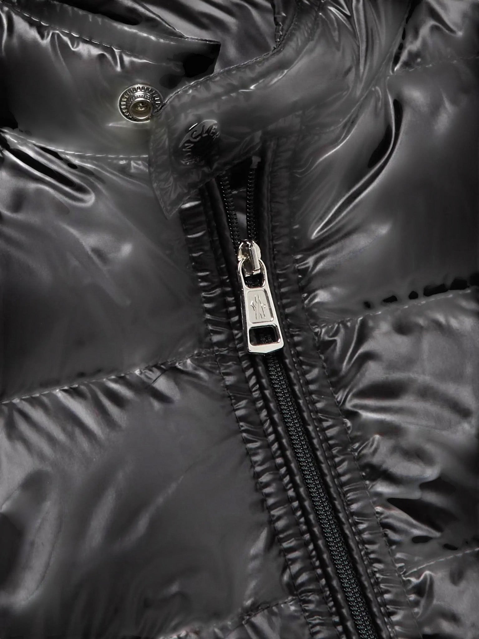 MONCLER GUI LOGO-APPLIQUÉD QUILTED SHELL DOWN GILET