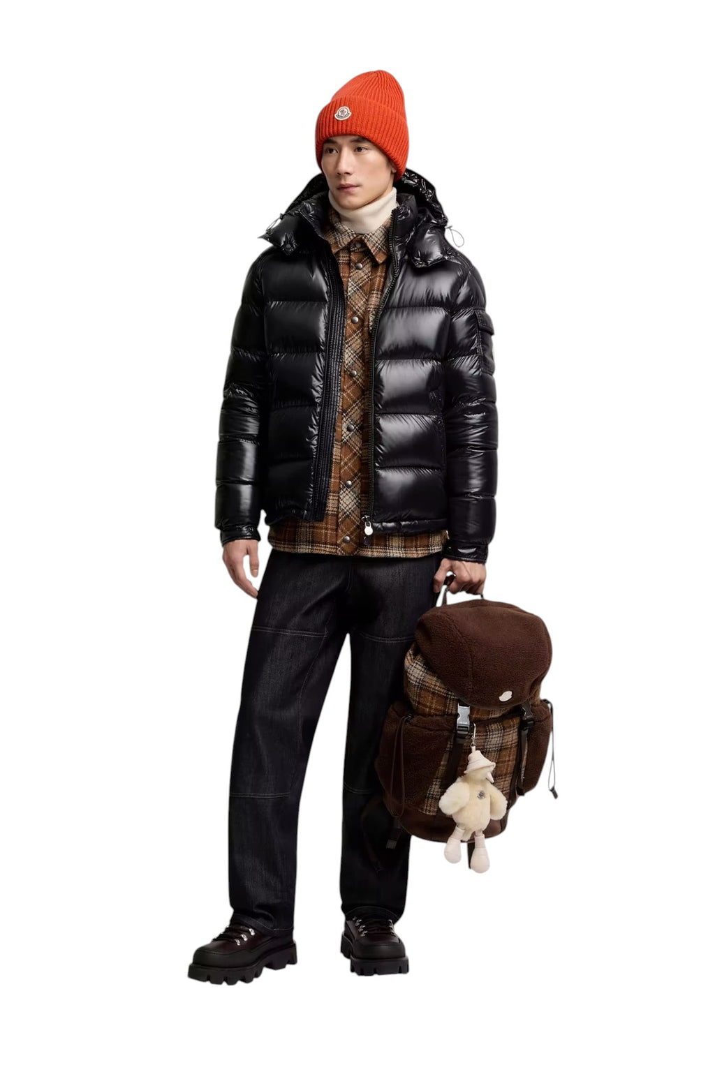 MONCLER MAYA DOWN JACKET BLACK