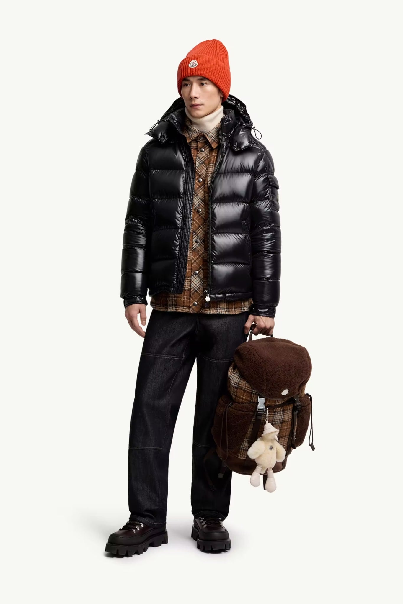 MONCLER MAYA DOWN JACKET BLACK