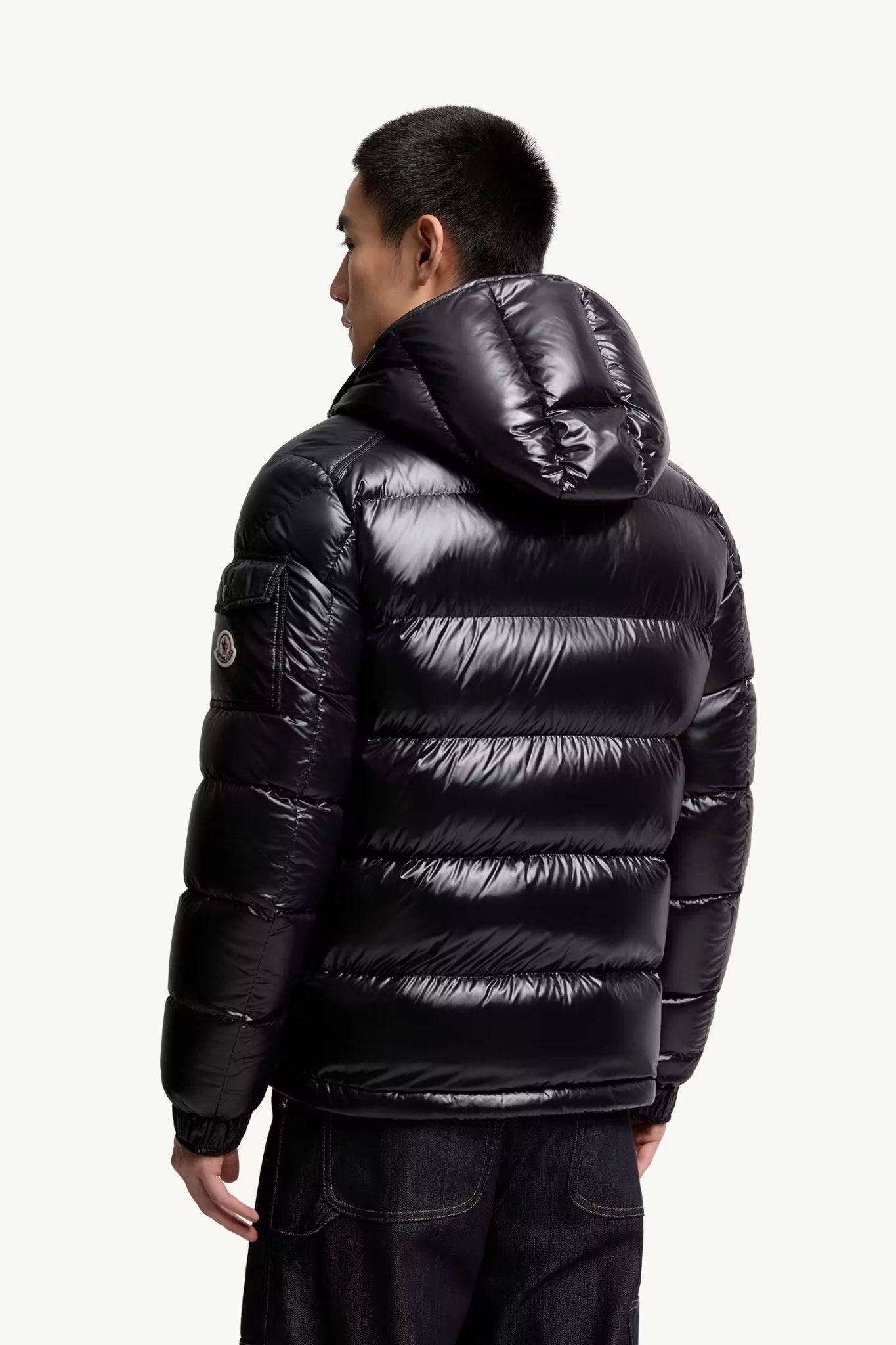 MONCLER MAYA DOWN JACKET BLACK