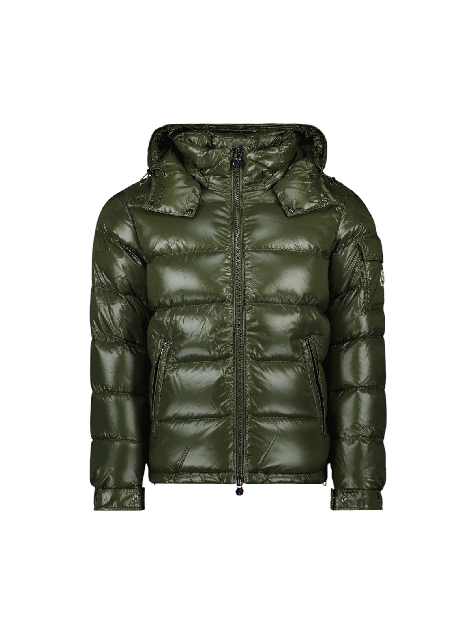 MONCLER MAYA DOWN JACKET KHAKI
