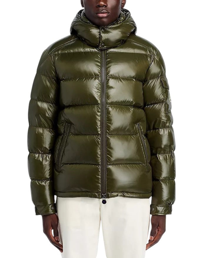MONCLER MAYA DOWN JACKET KHAKI
