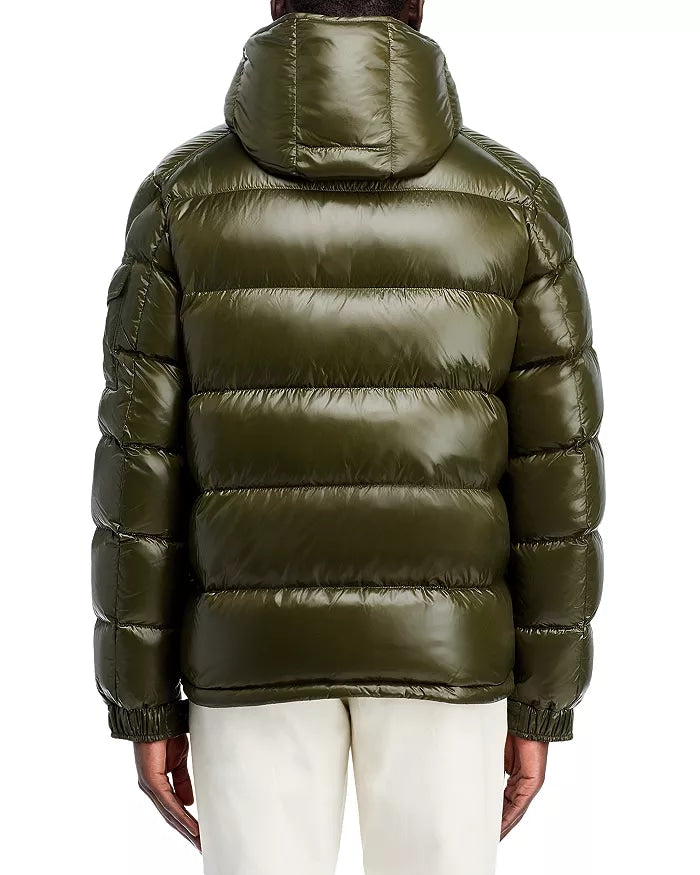 MONCLER MAYA DOWN JACKET KHAKI
