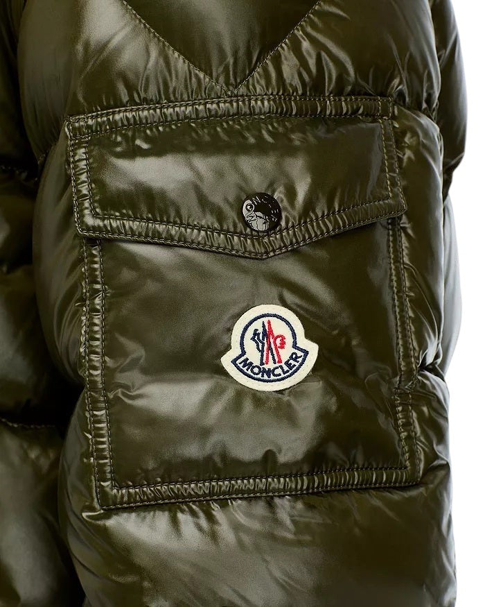 MONCLER MAYA DOWN JACKET KHAKI