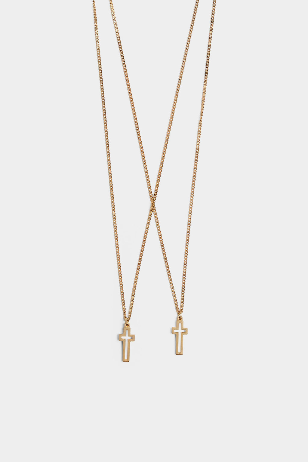 DSQUARED2 JESUS NECKLACE GOLD — vista 2