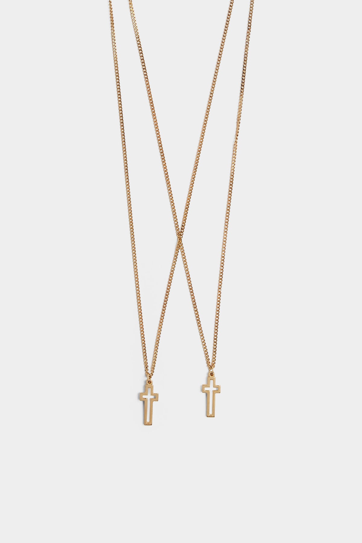 DSQUARED2 JESUS NECKLACE GOLD — vista 2