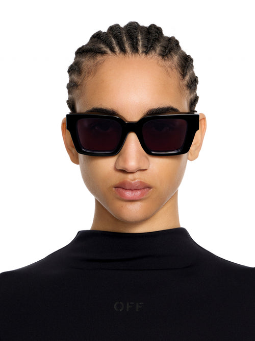 OFF-WHITE VIRGIL SUNGLASSES BLACK — vista 2