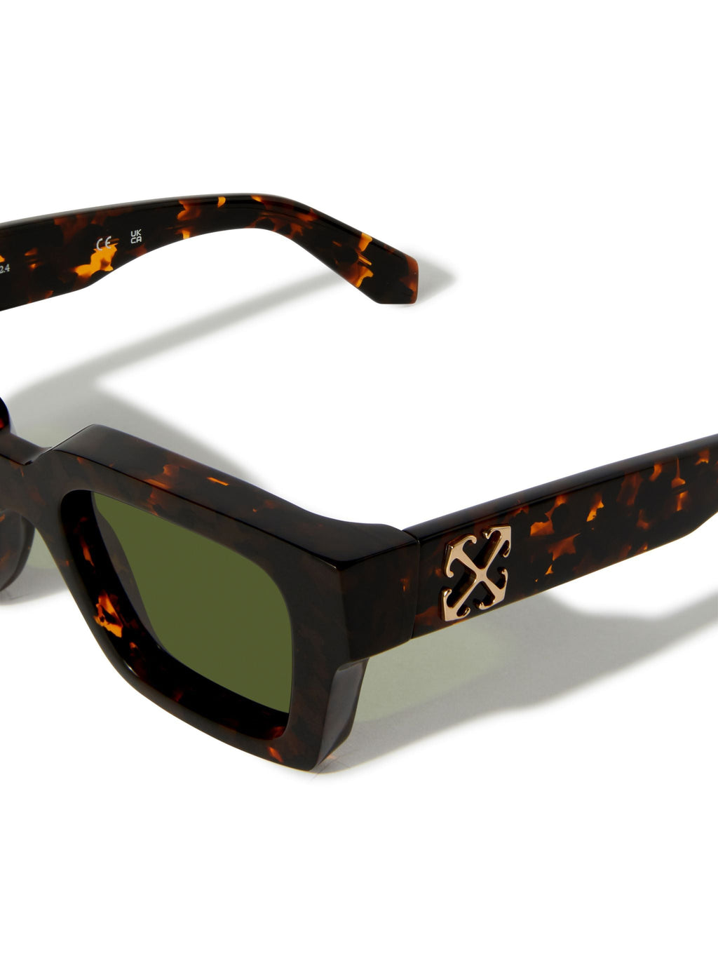 OFF-WHITE VIRGIL SUNGLASSES BROWN — vista 3