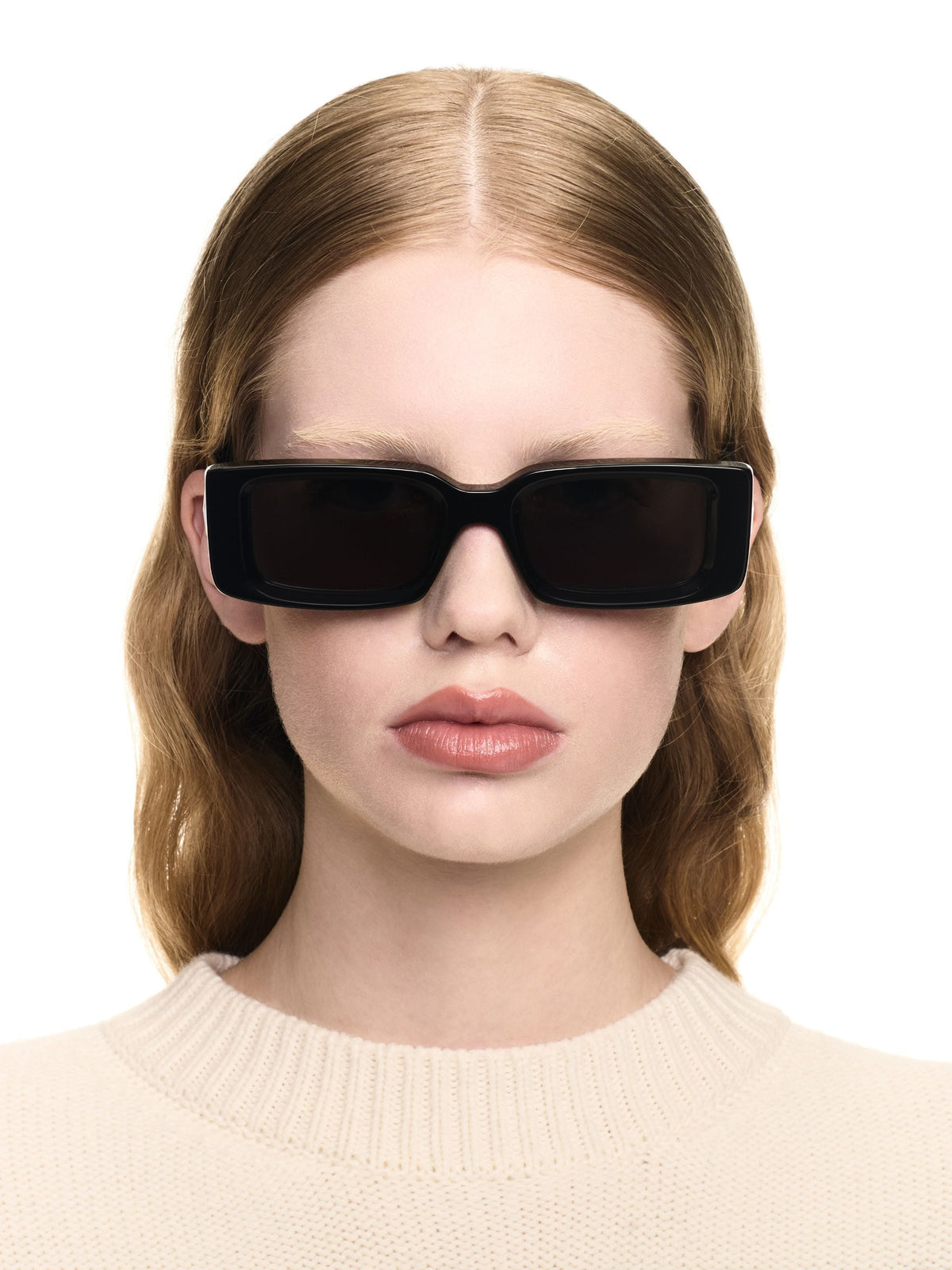 OFF-WHITE ARTHUR SUNGLASSES BLACK — vista 2