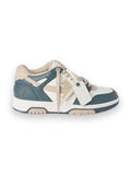 OFF-WHITE OUT OF OFFICE SNEAKERS SLATE GREEN/BEIGE