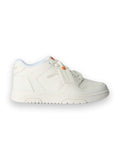 OFF-WHITE OUT OF OFFICE MOLDED SNEAKERS WHITE/ORANGE
