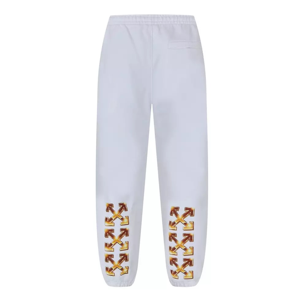 OFF-WHITE ARROW SWEATPANTS WHITE
