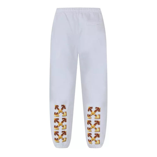 OFF-WHITE ARROW SWEATPANTS WHITE