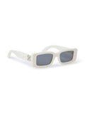 OFF-WHITE ARTHUR SUNGLASSES WHITE/DARK GREY