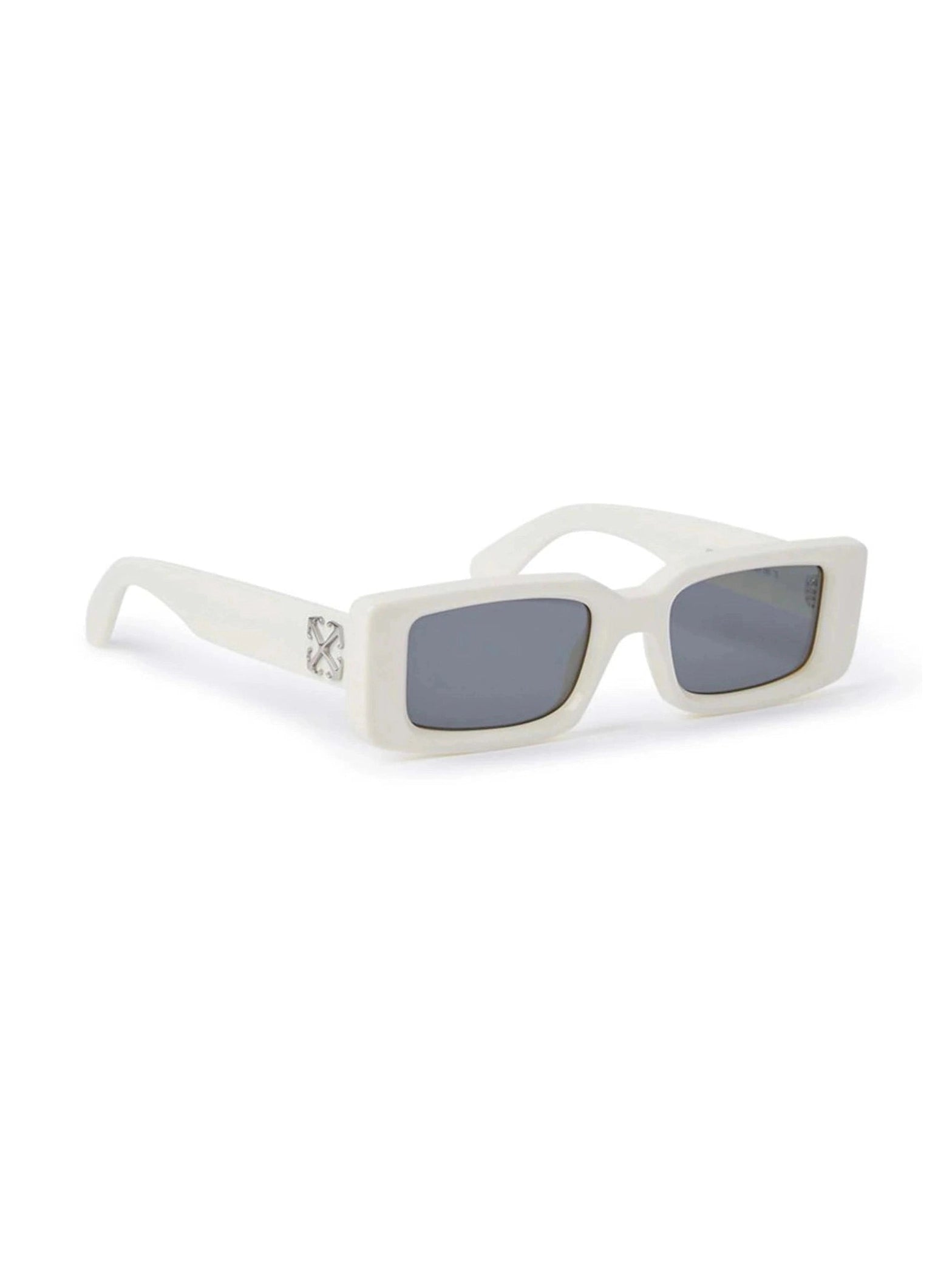 OFF-WHITE ARTHUR SUNGLASSES WHITE/DARK GREY