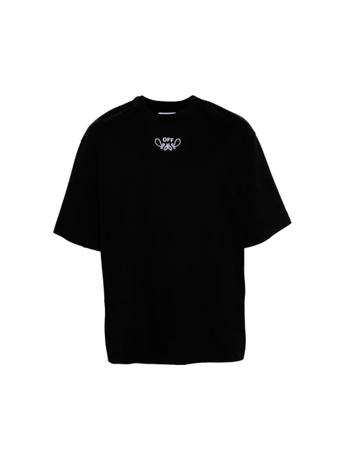 OFF WHITE BANDANA ARROW BLACK T SHIRT