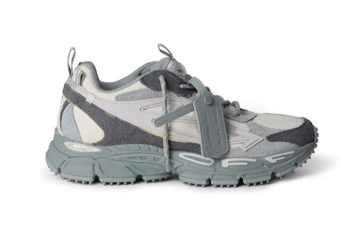 OFF WHITE BE RIGHT BACK GREY SUEDE