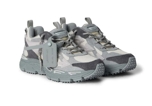OFF WHITE BE RIGHT BACK GREY SUEDE