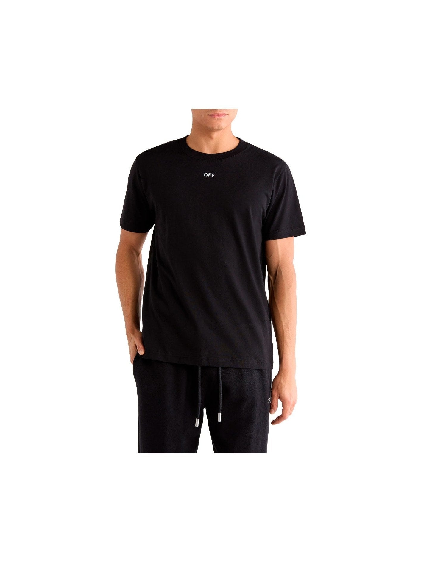 OFF WHITE BLACK ARROW SLIM T SHIRT