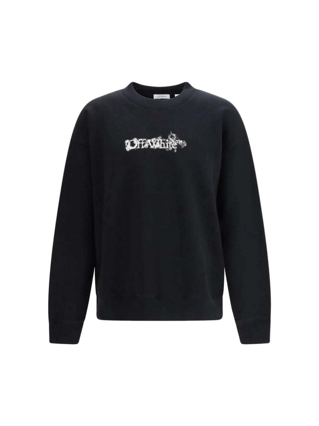 OFF-WHITE BLACK HERALDIC ARROW SKATE CREWNECK