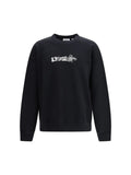 OFF-WHITE BLACK HERALDIC ARROW SKATE CREWNECK