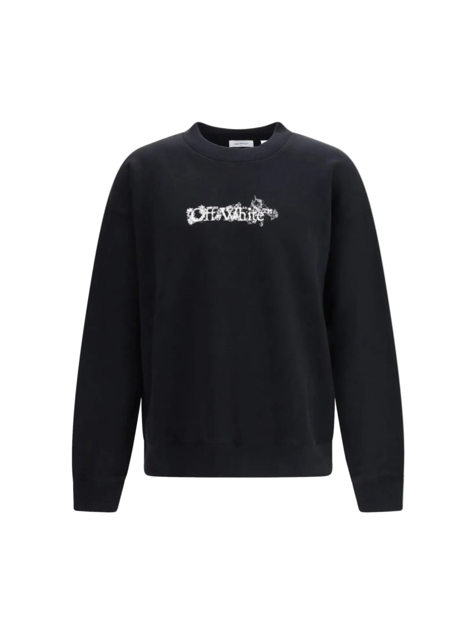 OFF-WHITE BLACK HERALDIC ARROW SKATE CREWNECK