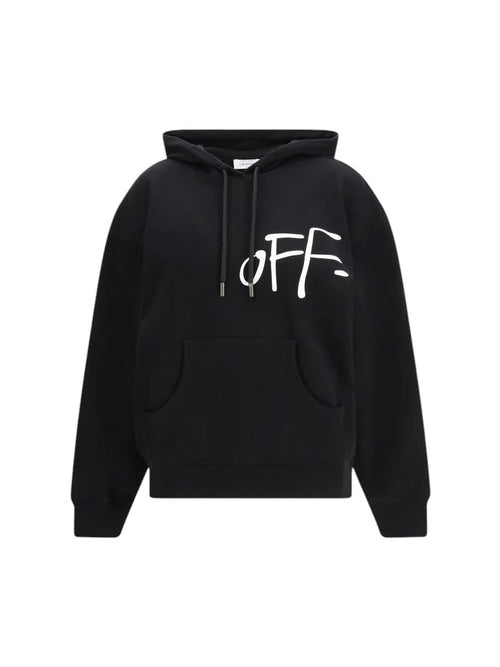 OFF-WHITE BLACK SHARED OVER HOODIE