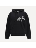 OFF-WHITE BLACK SHARED OVER HOODIE
