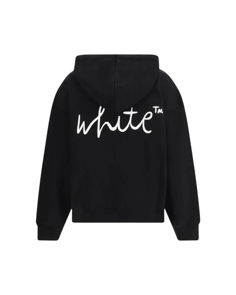 OFF-WHITE BLACK SHARED OVER HOODIE