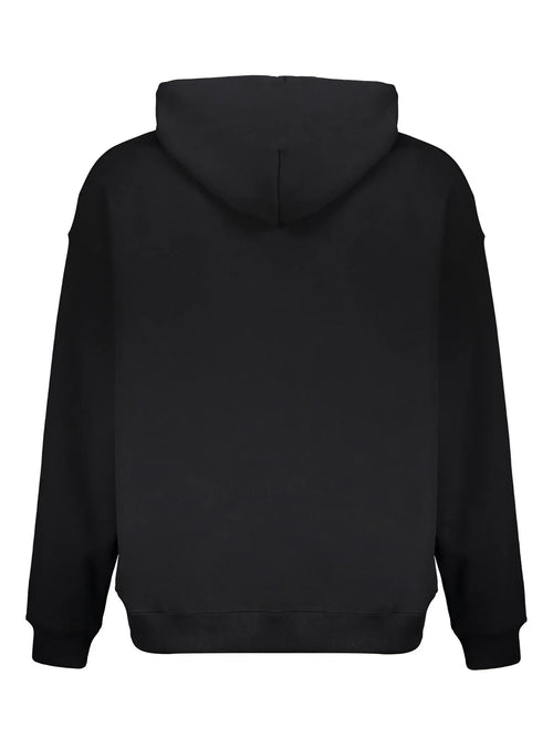 OFF WHITE BOOKISH FLORAL BLACK HOODIE