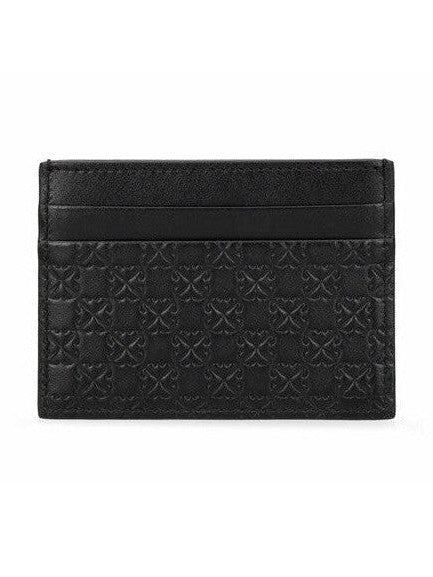 OFF WHITE CARD HOLDER BLACK MONOGRAM
