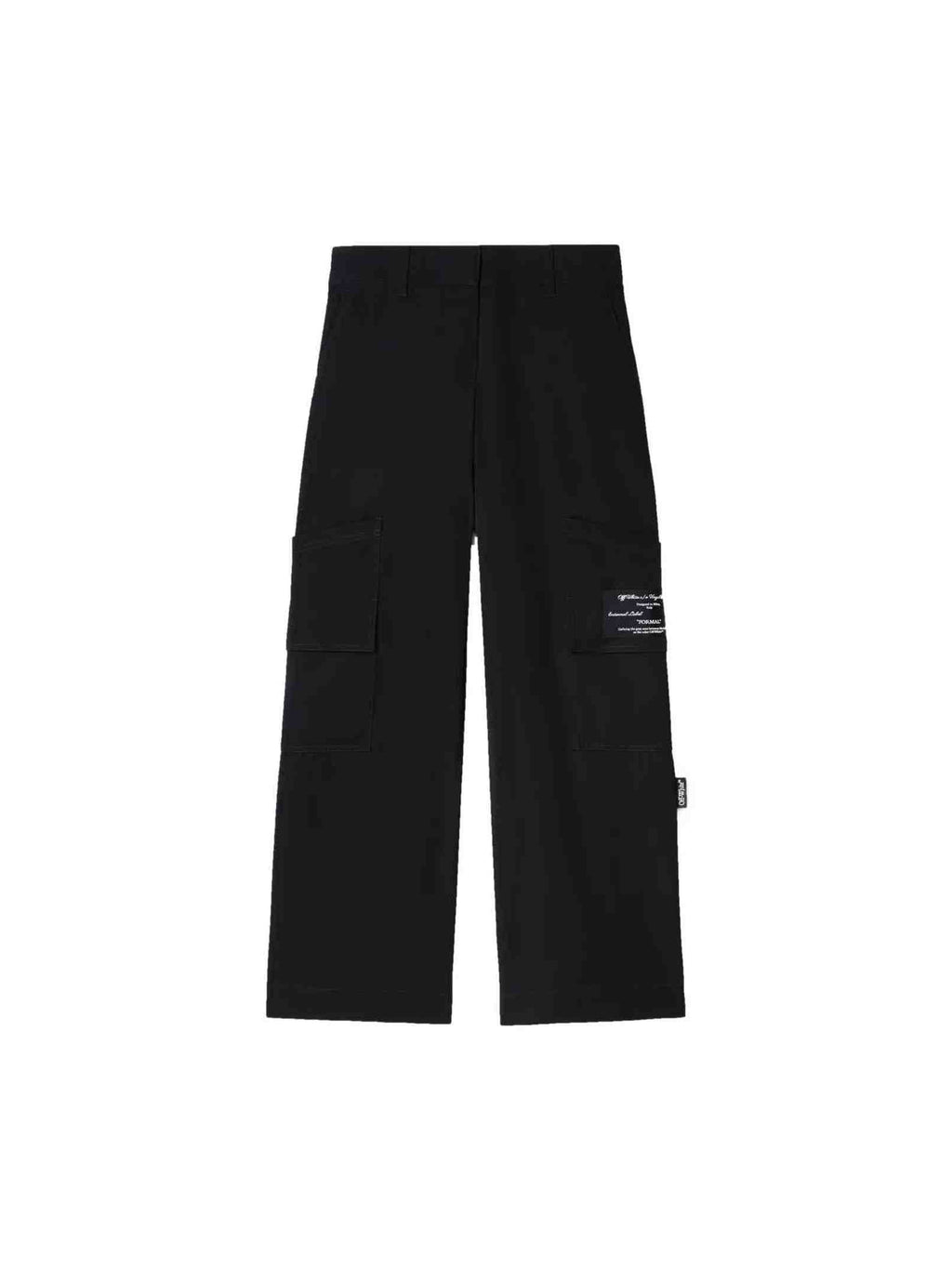 OFF-WHITE CARGO BLACK BAGGY