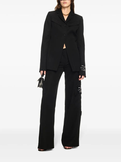 OFF-WHITE CARGO BLACK BAGGY