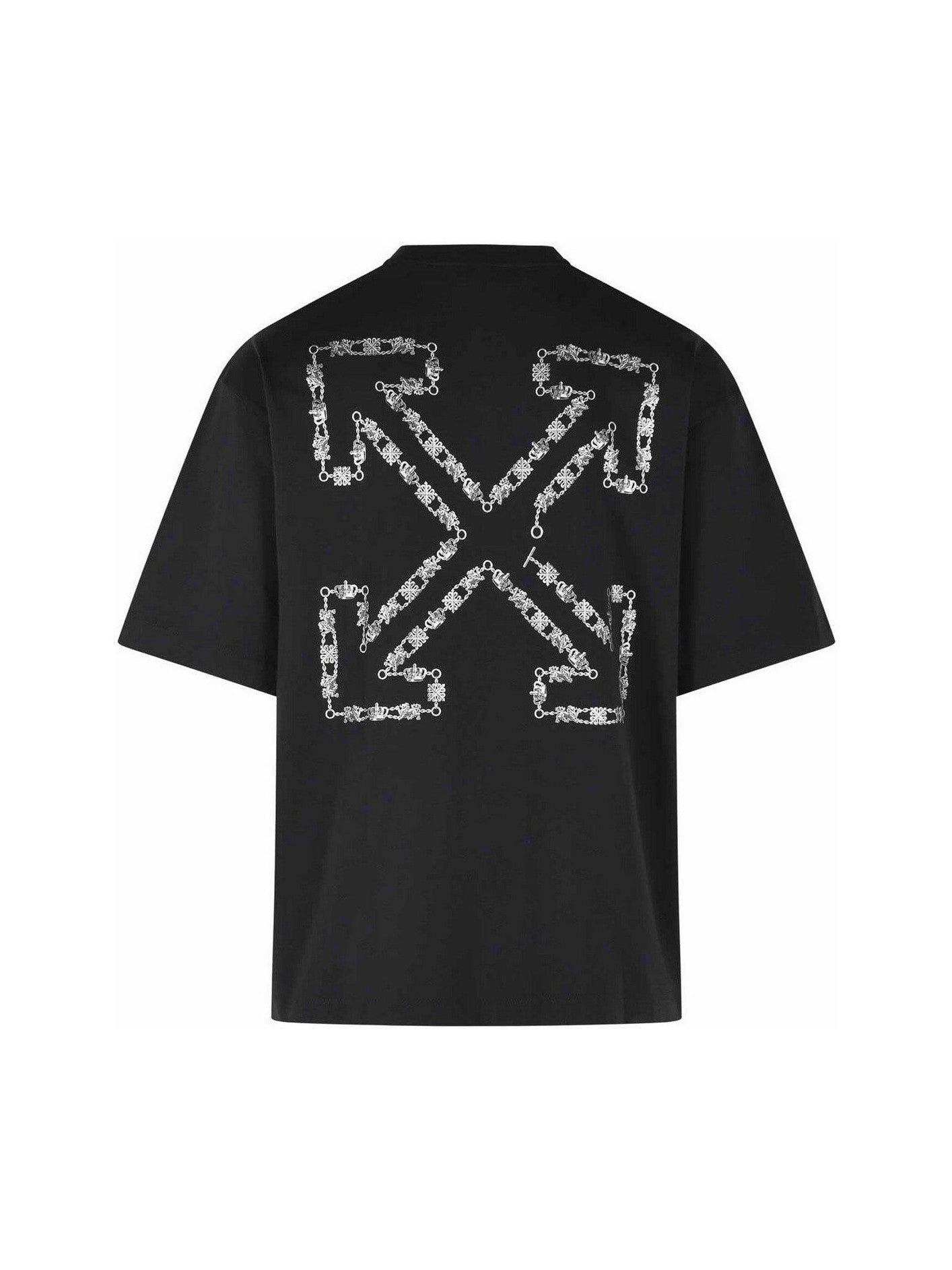 OFF WHITE CHAIN ARROW T-SHIRT BLACK