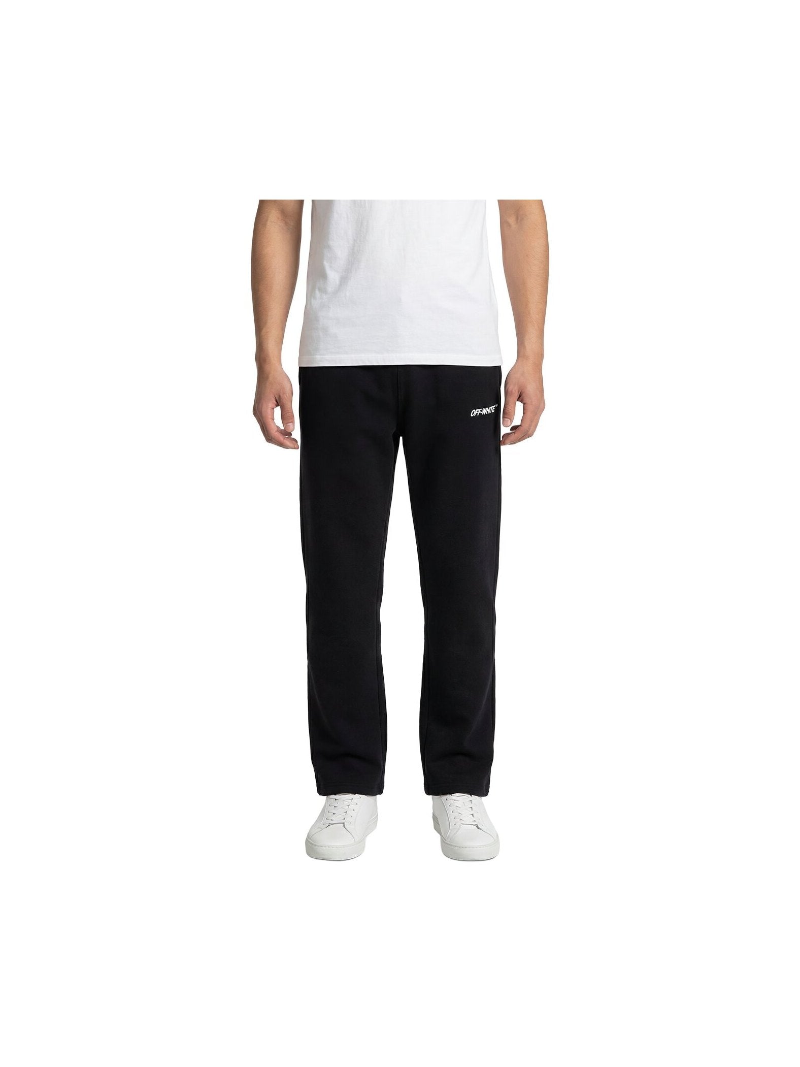 OFF WHITE CHALK ARROW SWEATPANTS BLACK