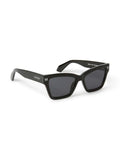 OFF-WHITE CINCINNATI SQUARE SUNGLASSES BLACK/DARK GREY