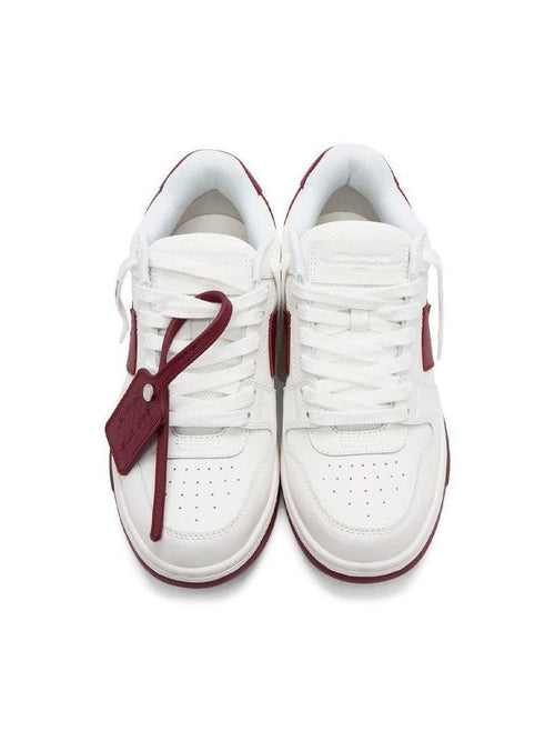 OFF WHITE DARK BURGUNDY OUT OF OFFICE OFF-WHITE The Hype Company