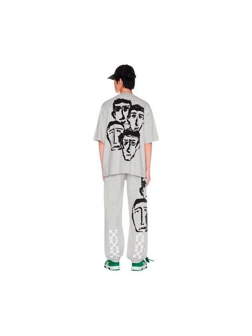 OFF WHITE FACES TEE OFF-WHITE The Hype Company