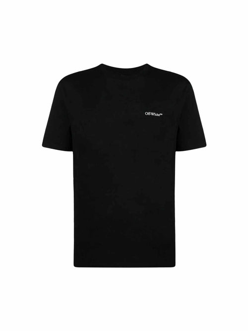 OFF WHITE FLOWER SPRAY ARROW T SHIRT BLACK OFF-WHITE The Hype Company