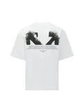 OFF WHITE HALF ARROW SKATE T SHIRT WHITE