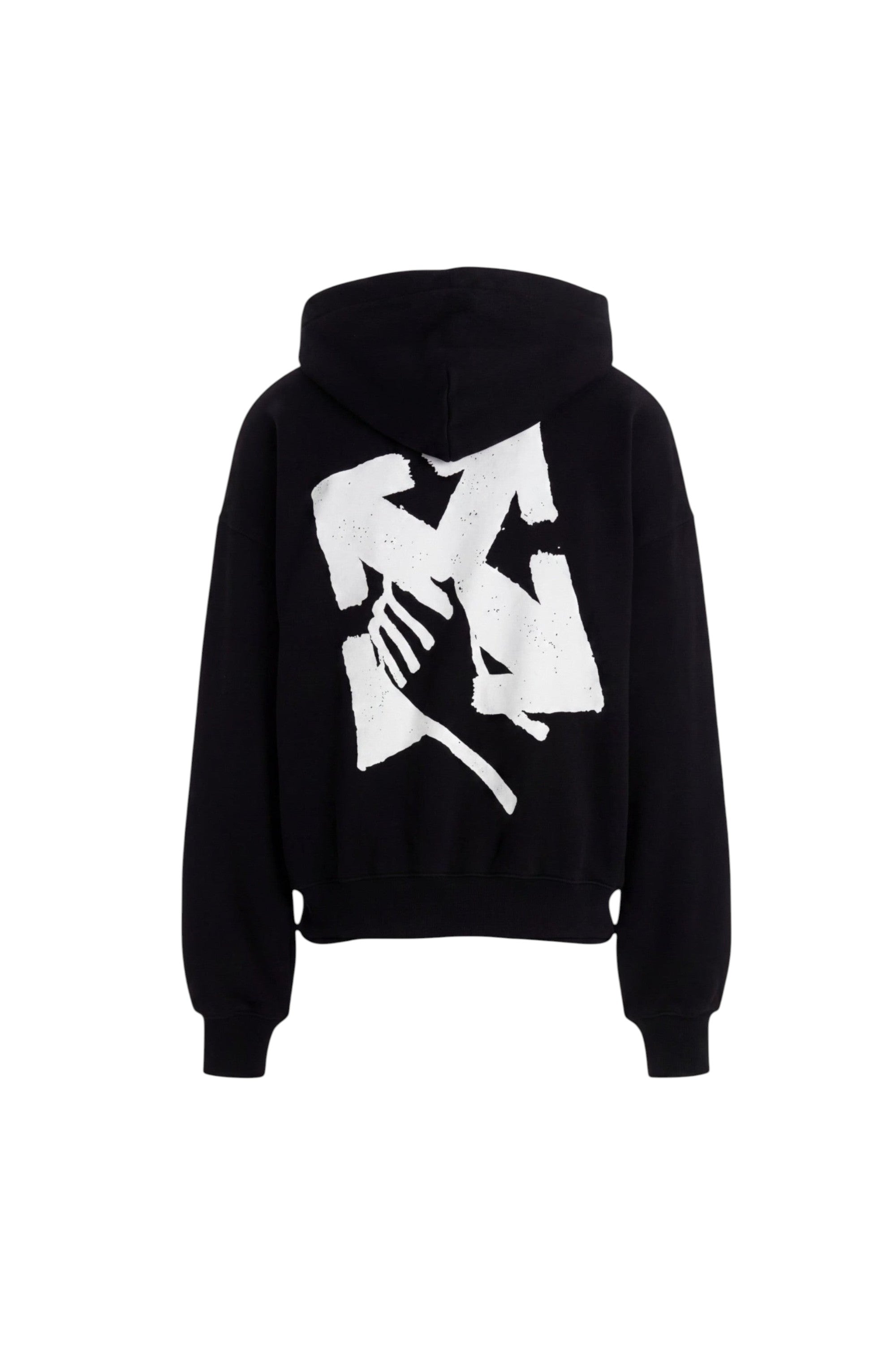 OFF WHITE HAND ARROW HOODIE BLACK