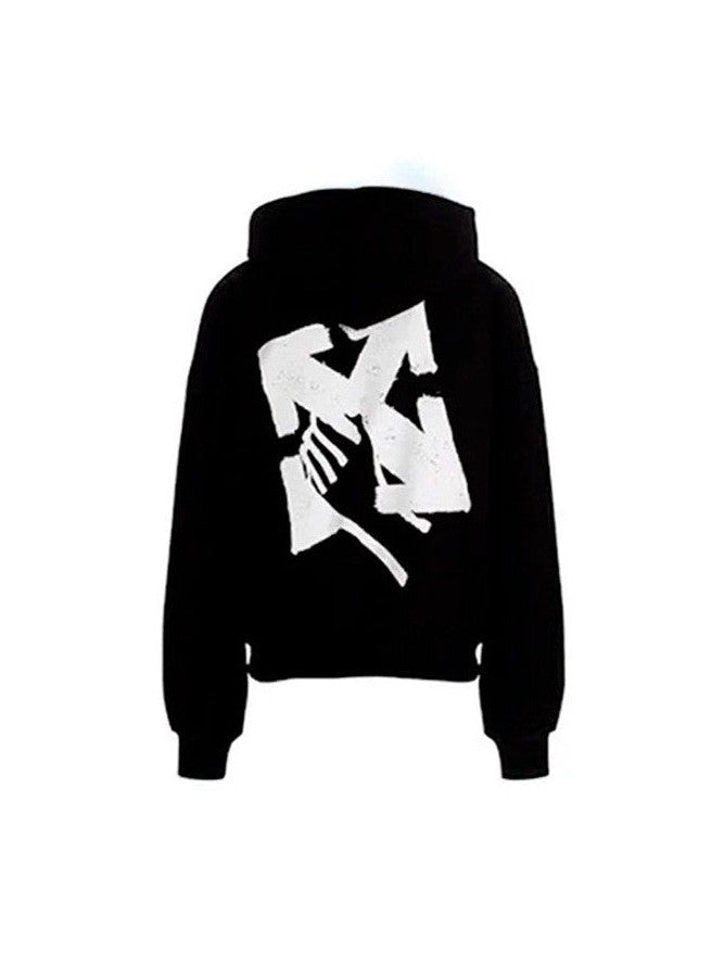 OFF-WHITE HAND ARROW HOODIE BLACK OFF-WHITE The Hype Company