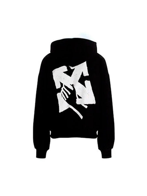 OFF-WHITE HAND ARROW HOODIE BLACK OFF-WHITE The Hype Company