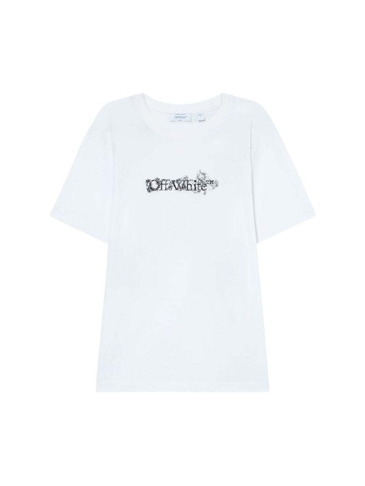 OFF WHITE HERALDIC ARROW SLIM T-SHIRT WHITE
