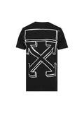 OFF WHITE MARKERS ARROW BLACK T-SHIRT