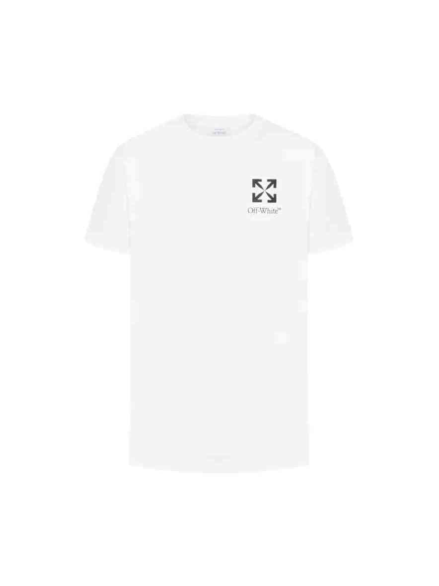 OFF WHITE MINI SINGLE ARROW T-SHIRT WHITE