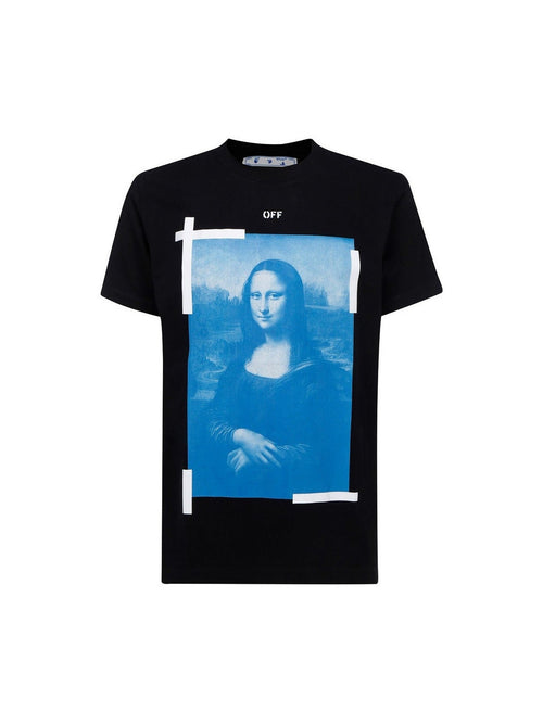 OFF WHITE MONALISA T-SHIRT BLACK