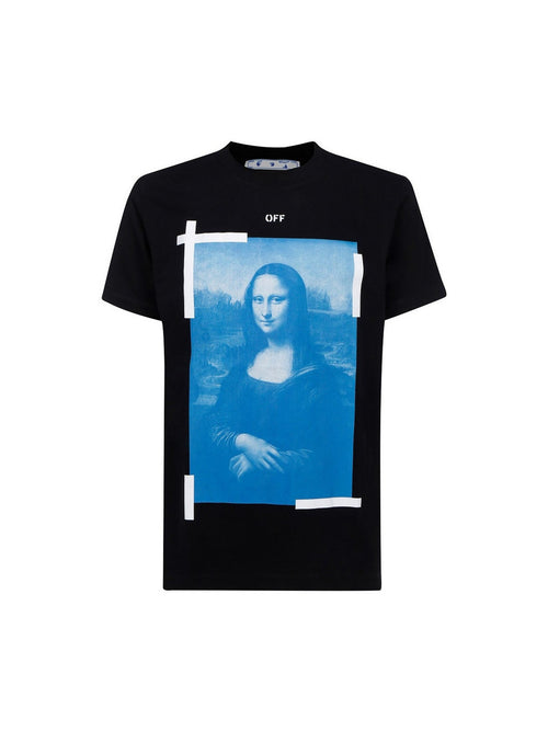 OFF WHITE MONALISA T-SHIRT BLACK