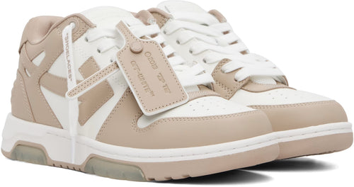 OFF WHITE OUT OF OFFICE BEIGE & WHITE