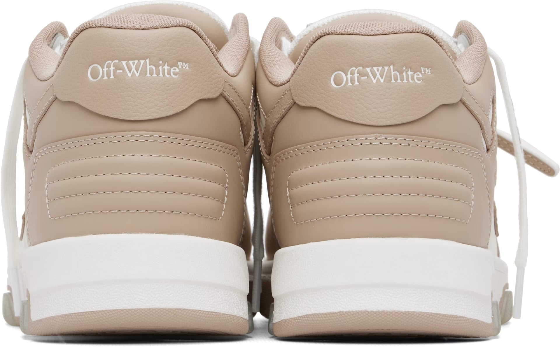 OFF WHITE OUT OF OFFICE BEIGE & WHITE